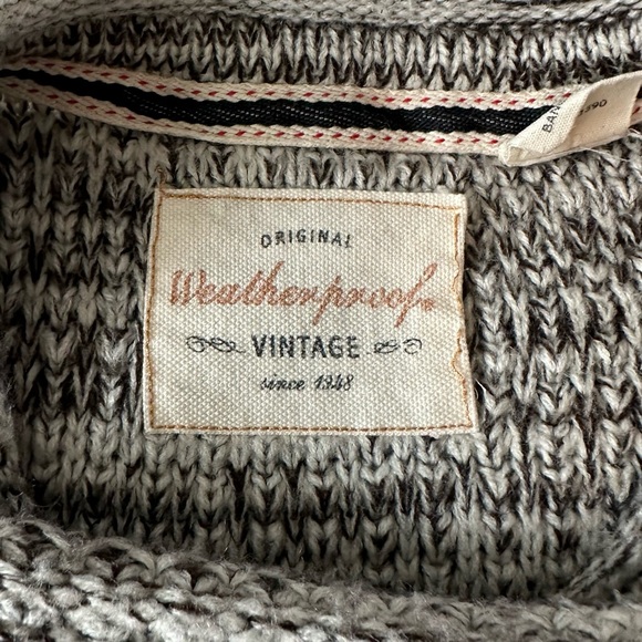 Men's Original Weatherproof Vintage Brown Ombre Sweater - Large - Picture 5 of 7